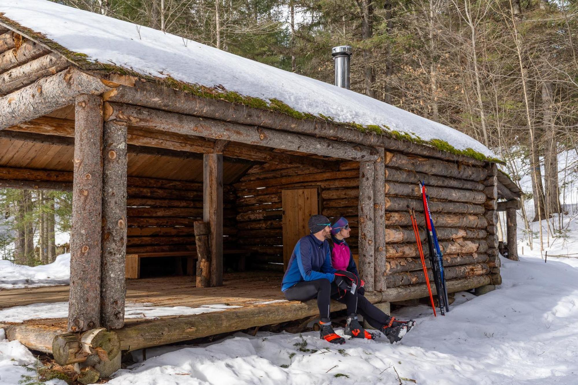 Le Baluchon Eco-Villegiature Saint-Paulin Eksteriør bilde