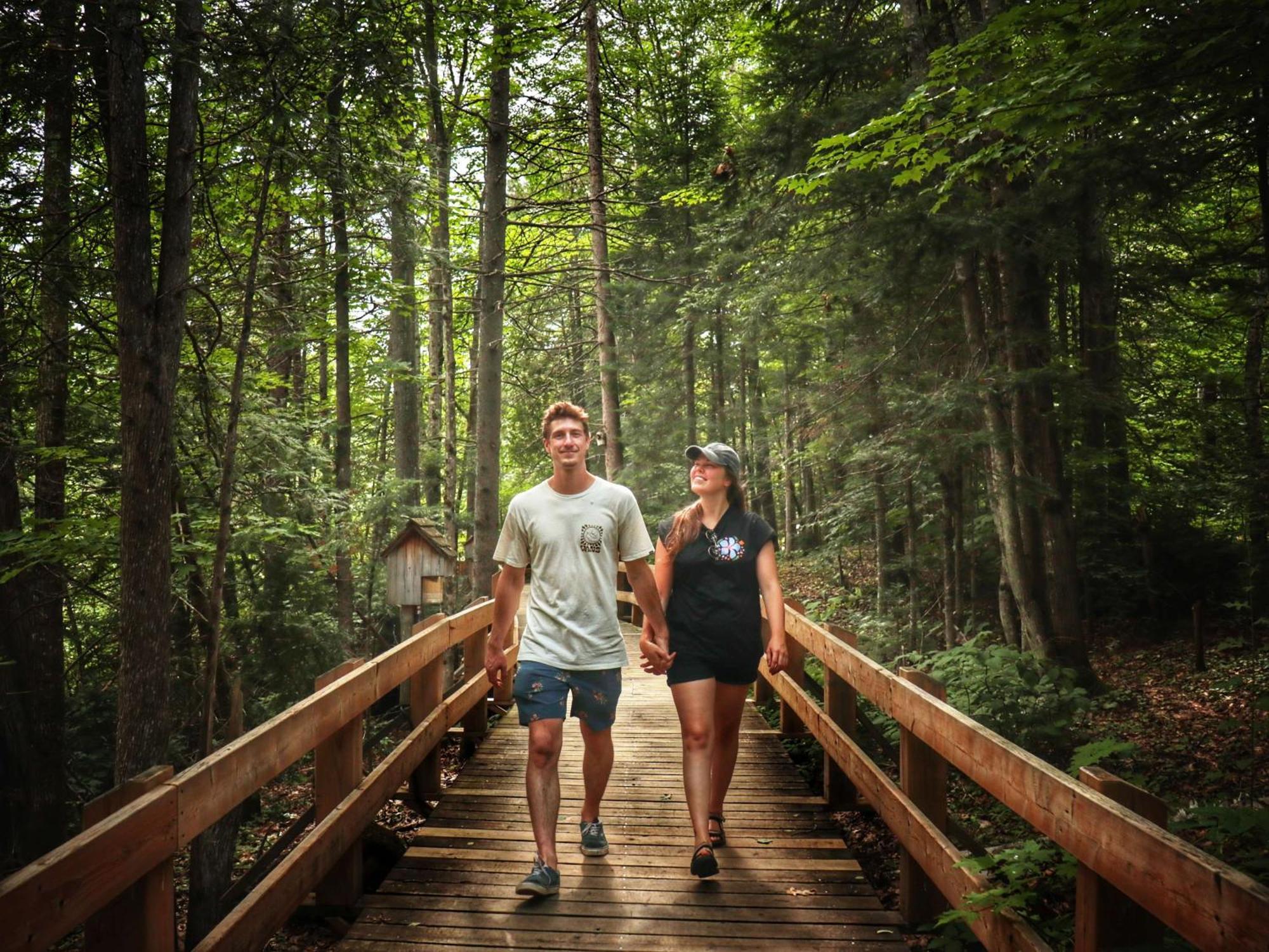 Le Baluchon Eco-Villegiature Saint-Paulin Eksteriør bilde